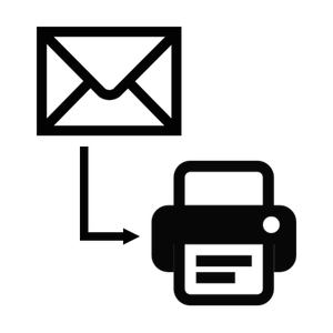 Email Print Logo