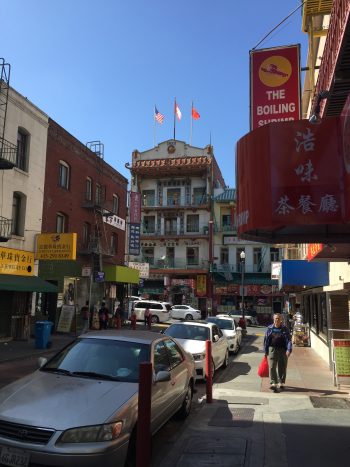 This is a building from the 1920s in Chinatown